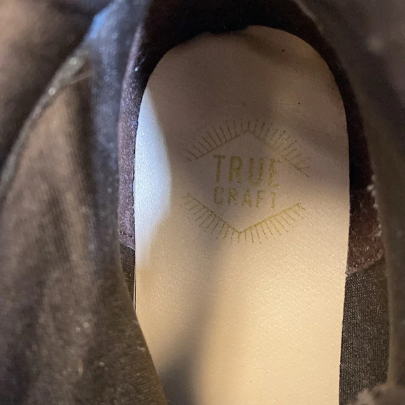 True Craft Markie Hiking Booties Womens Size 10 M Brown Tan Lace up Ankle Fabric - Picture 13 of 14